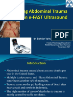 Imaging Abdominal Trauma Focus On FAST Revisi DR - Bahtiar