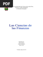 Ciencias de Las Finanzas