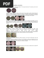 Tipos de Monedas Emitidas en España