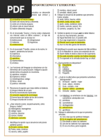 Repaso General de Lenguaje y Literatura Del 01 Al 16 - S