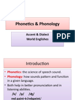 Phonetics and Phonology 2nd Year Lectures (Final)