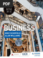 OCR GCSE 9-1 Business, Third Edition