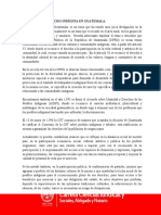 Analisis Del Derecho Indígena en Guatemala