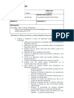 Actividad 11 Metodología de La Optimización de Procesos