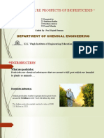 Pesticides - Future Prospects of Biopesticides: Department of Chemical Engineering