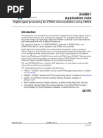 An4841 Digital Signal Processing For Stm32 Microcontrollers Using Cmsis Stmicroelectronics