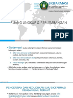 Materi UTS Biofarmasi