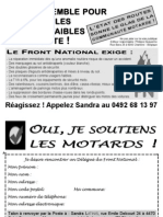 Le FN Est Avec Les Motards !