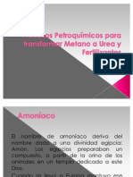 Procesos Petroquímicos para Transformar Metano A Urea y Fertilizantes