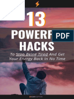 Powerful Energy Hacks