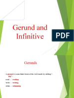 Gerund and Infinitive