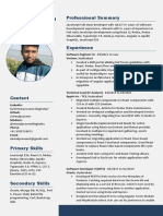 Nirmal Praveen CV - Nov 21