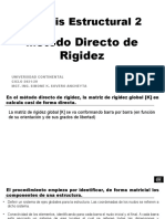 06 Analisis Estructural 2 - Metodo Directo de Rigidez SUR