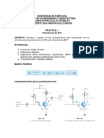 Laboratorio - Polarizacion BJT