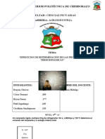 Ejercicios de Determinación de Las Propiedades Termodinámicas Grupal