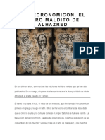 El Necronomicon. El Libro Maldito de Alhazred