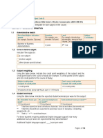 Subject Outline: Employability and Practitioner Skills Series 3: Effective Communication (BBA COM 301)