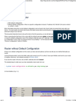 First Time Configuration - RouterOS - MikroTik Documentation