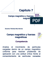 Capítulo 7 Campo Magnético y Fuerzas Magnéticas