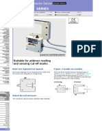 Series: Suitable For Address Reading and Sensing Cut-Off Marks