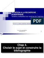 Chap 4 Choisir Le Sujet Et Construire La Bibliographie