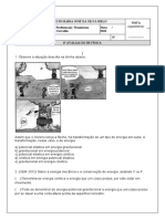 8 Avaliação de Física - 6º Ano Ens - Fundamental - Wanderson Carvalho - Maria José