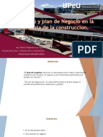 Plan de Negocio en La Construccion