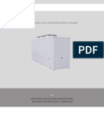 Installation, Use and Maintenance Manual: Aircooled Liquid Chillers and Heat Pumps With Axial Fans and Scroll Compressors