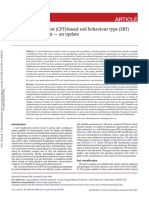 Article: Cone Penetration Test (CPT) - Based Soil Behaviour Type (SBT) Classification System - An Update