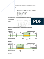 Ejemplo Analisis de Dualidad A Un Problema de Minimizacion Tarea 3 (16-04) 2021