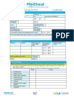 Form 1: Meitheal Request Form Confidential: 1. Child or Young Person