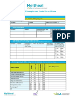 Form 2: Meitheal Strengths and Needs Record Form Confidential