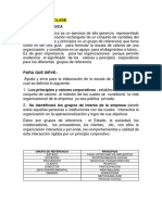 SEMANA TRES. - CLASE No. 3. - MATRIZ AXIOLOGICA Y DOFA