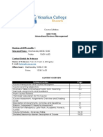 BUS 2110G International Business Management: Fbilling@vub - Ac.be