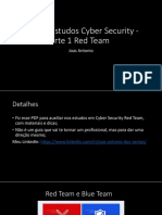 Plano de Estudos Cyber Security - Parte 1 Red Team