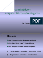 08 Farmacología Simpaticomimeticos y Simpaticolíticos