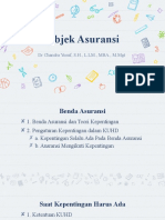 Objek Asuransi: DR Chandra Yusuf, S.H., L.LM., MBA., M.MGT