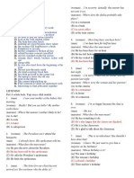 Listening Structure and Reading Usept