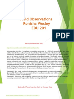 Field Observations PDF