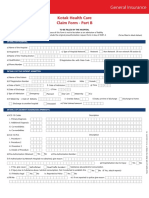 Health Claim Form Part B