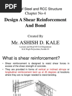 Unit-IV-Shear Reinforcement and Bond by Limit State Method