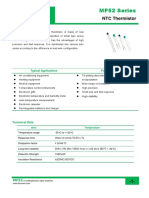 MF52D-103f-3950 NTC Thermistor