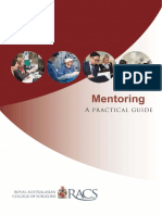 Mentoring A Practical Guide