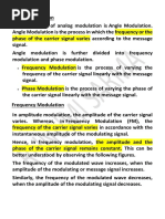 4) Frequency and Phase Modulation