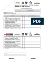 Ficha de Monitoreo y Acompañamiento de Tutoria William