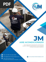 Brochure JM Aire Acondicionado