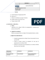 GUÍA DE PRÁCTICA 1 - Programación Códigos G - Torno CNC