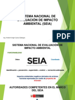 Sistema Nacional de Evaluación de Impacto Ambiental (Seia) : Ing. Herbert Angel Quilca Gallegos