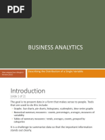 Business Analytics: Describing The Distribution of A Single Variable