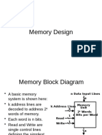 Main Memory Design